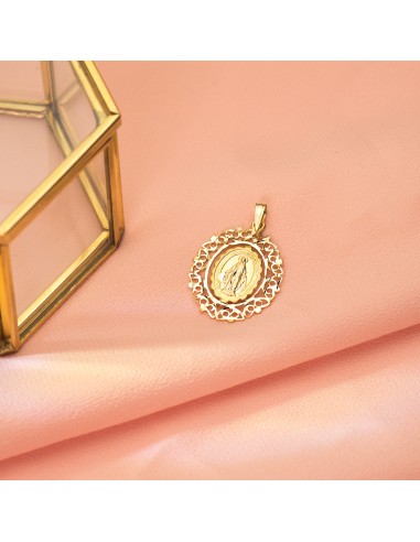18K MEDALLA ORO AMARILLO VIRGEN DE LA MILAGROSA...