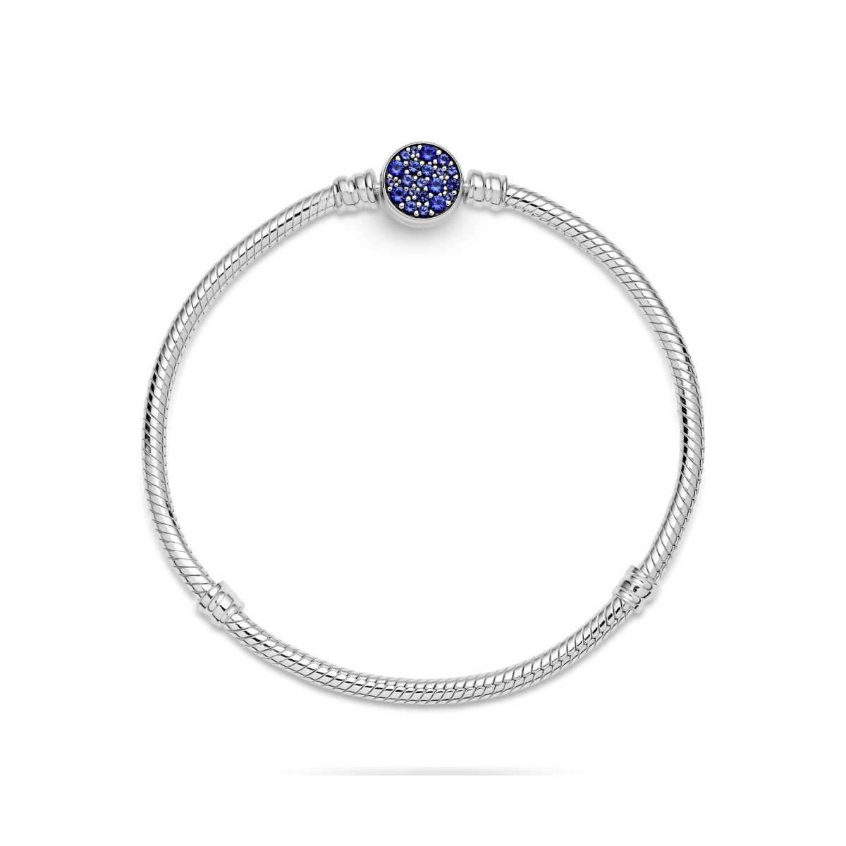 Pulsera Pandora Moments Disco Azul - 599288C01