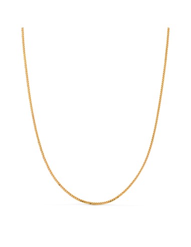 18K CADENA ORO AMARILLO MACIZA ESPIGA. ANCHO: 1...