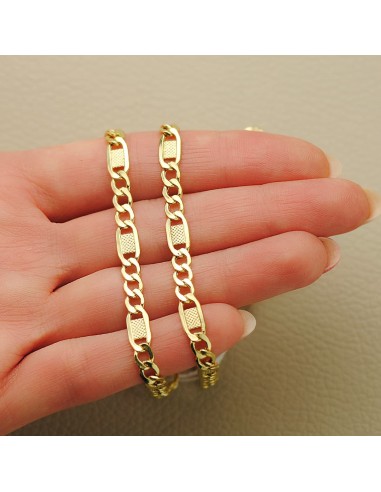 18K CADENA CARTIER ORO AMARILLO ESLABONES...