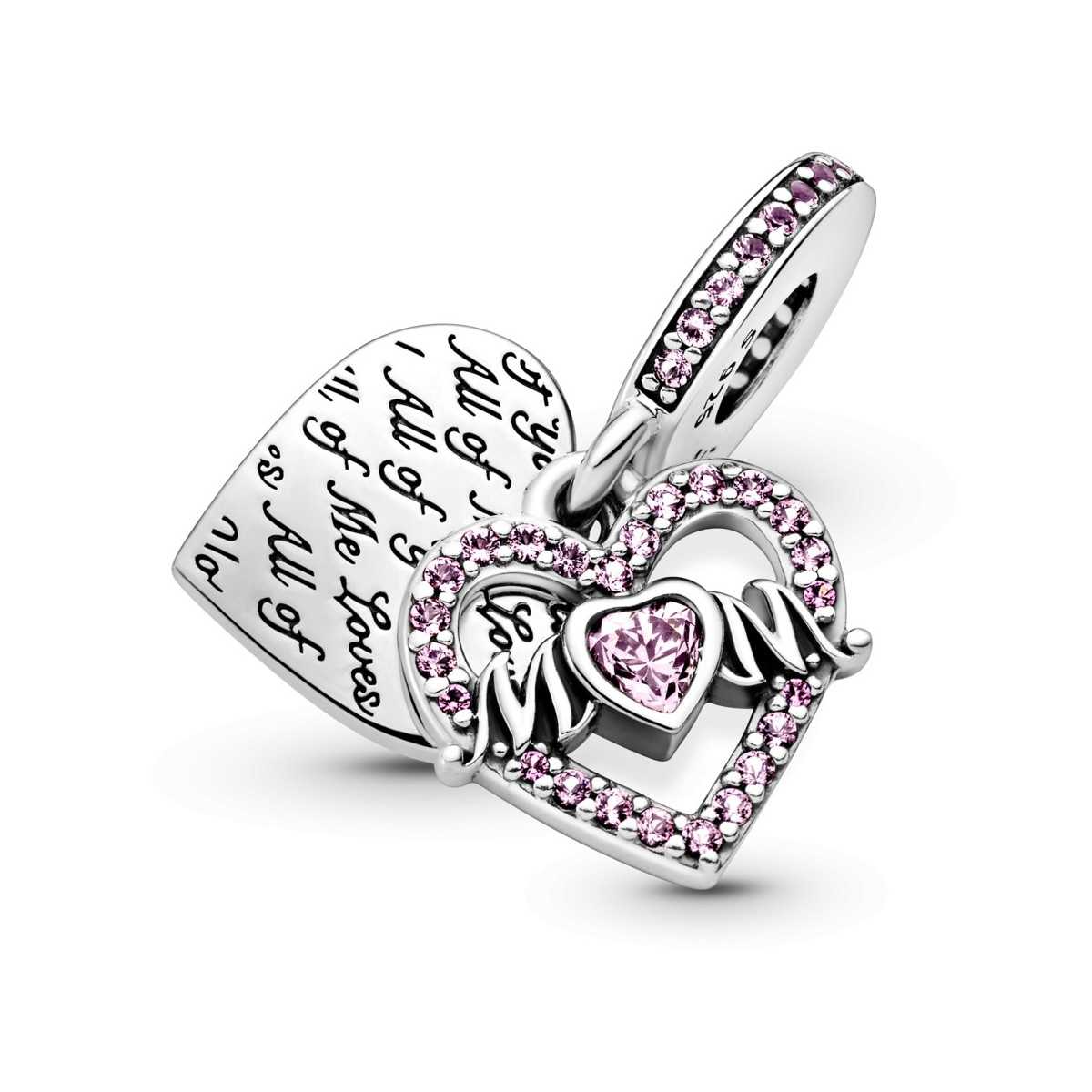 Charm Pandora Corazón y Madre 799402C01