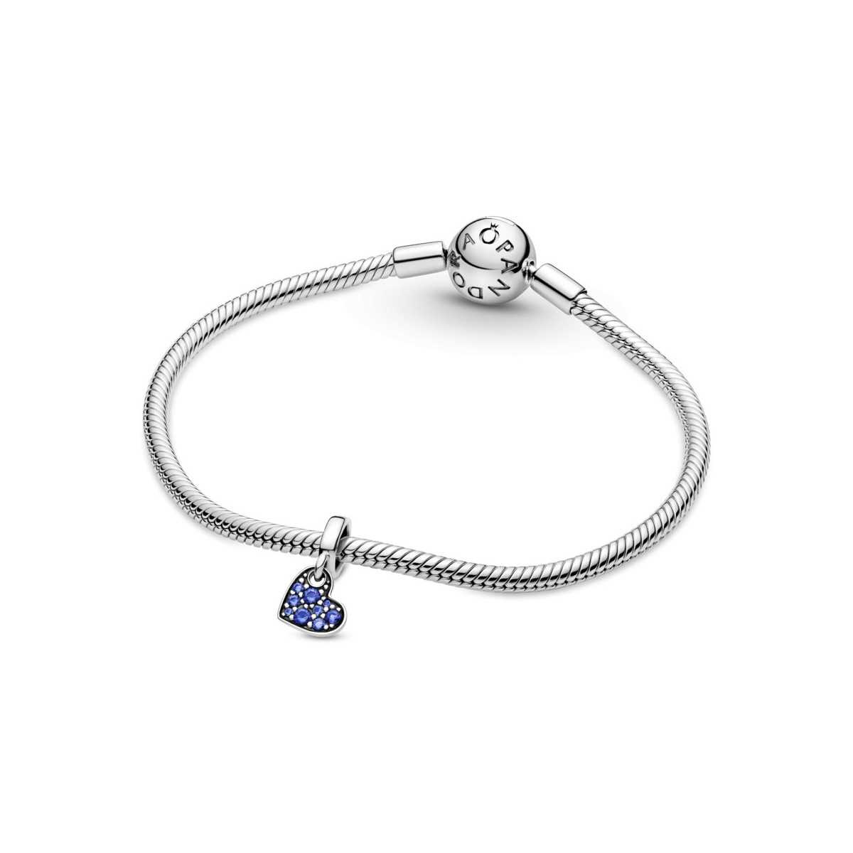 Charm Pandora Corazón Azul Estelar 799404C01