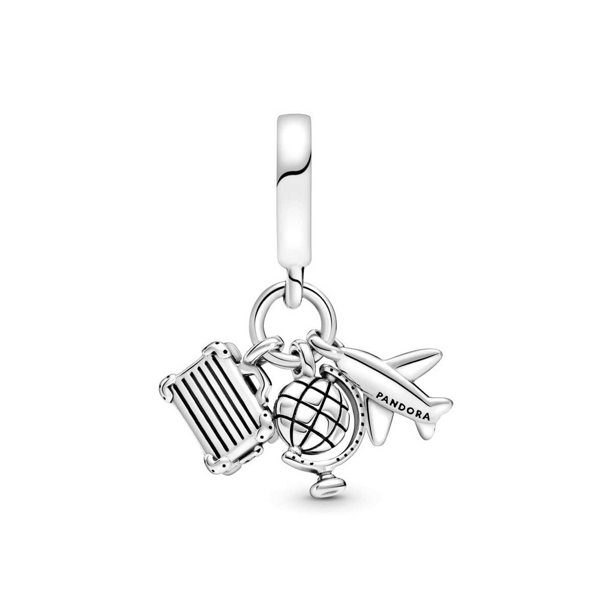 Charm Pandora Avión, Globo y Maleta 799435C01