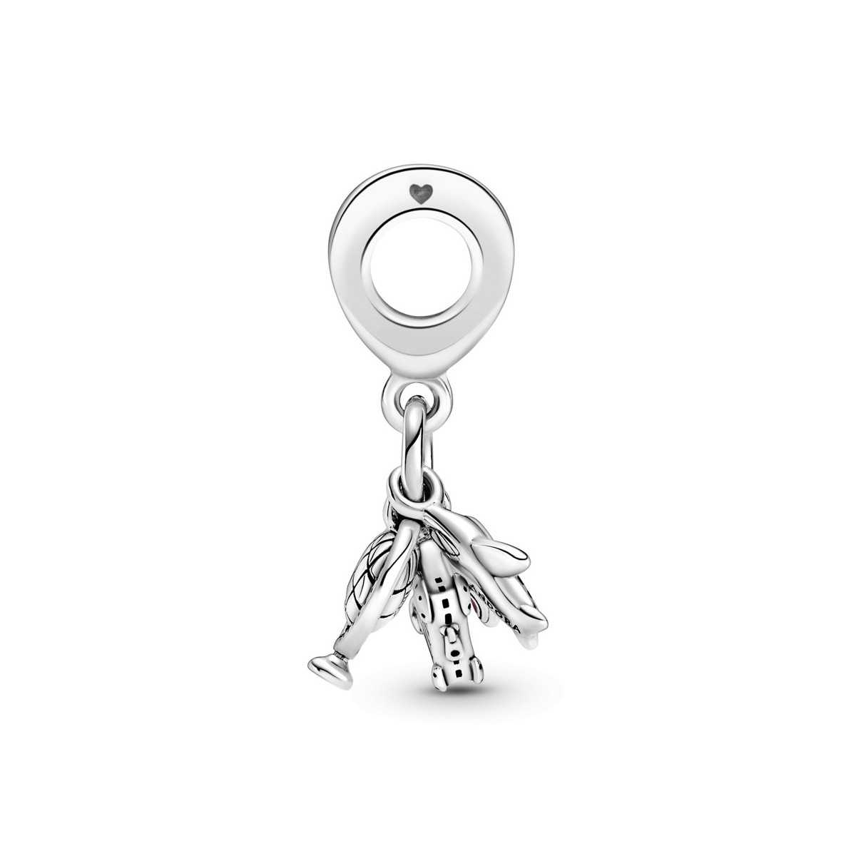 Charm Pandora Avión, Globo y Maleta 799435C01