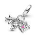 Charm Pandora Avión, Globo y Maleta 799435C01