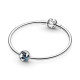 Charm Pandora Globo Mundo Azul 799429C01