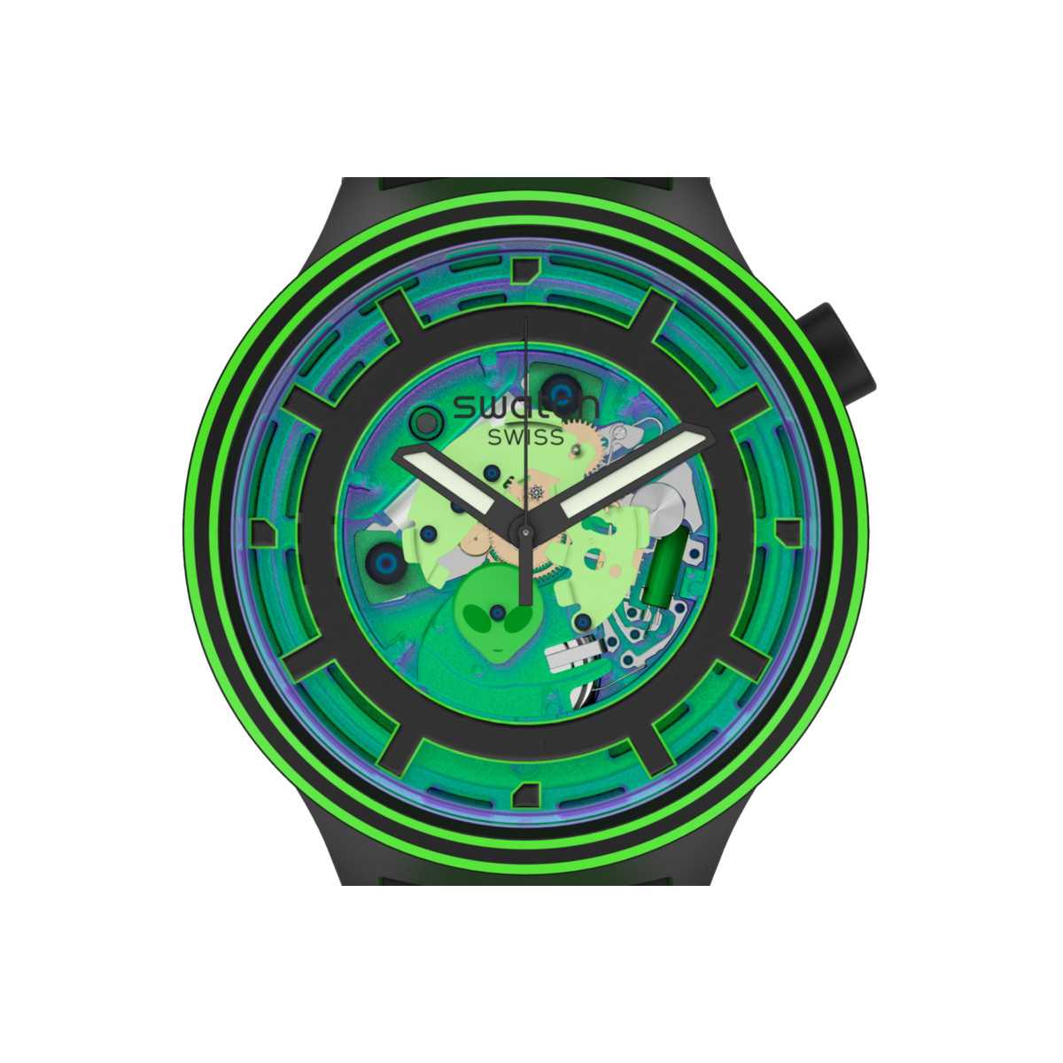 Reloj Swatch Big Bold Come In Peace SB01B125