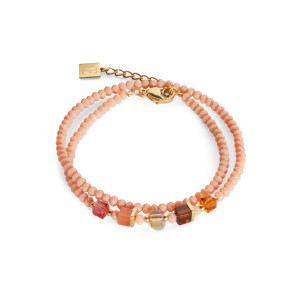 Pulsera Cuore de Lion Joyful Colours. Naranja 4464/30-0200