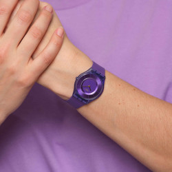 Reloj Swatch Purple Time SS08V103