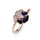 Anillo Pandora Flor Pensamiento Morado - 180764C01