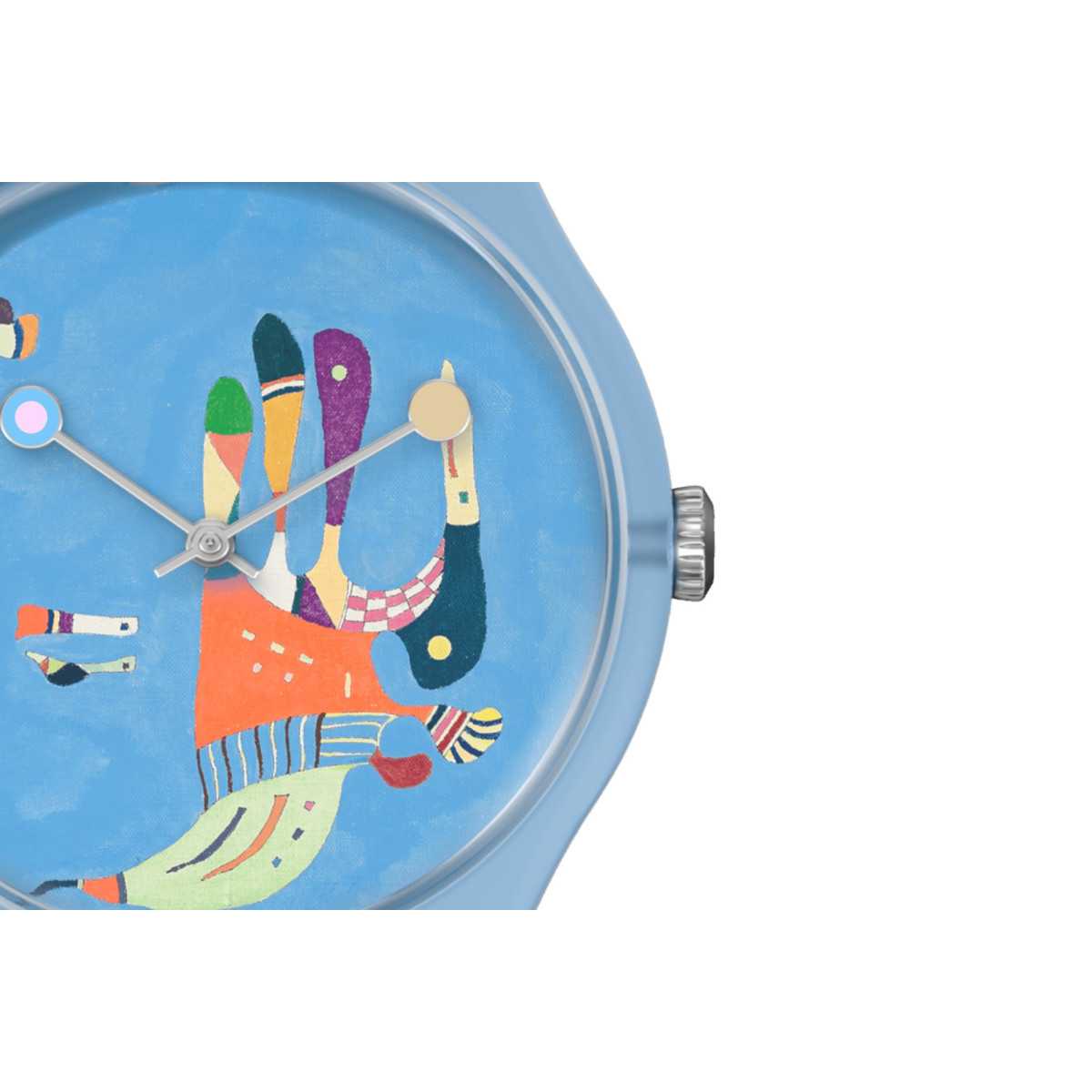 Reloj Swatch Vassily Kandinsky SUOZ342