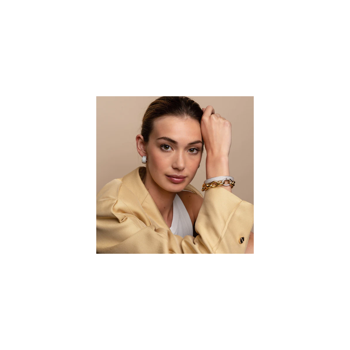 Pendientes TI SENTO Aros Bicolor 7853ZY