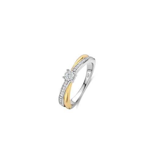 Anillo TI SENTO Bicolor - 12374ZY