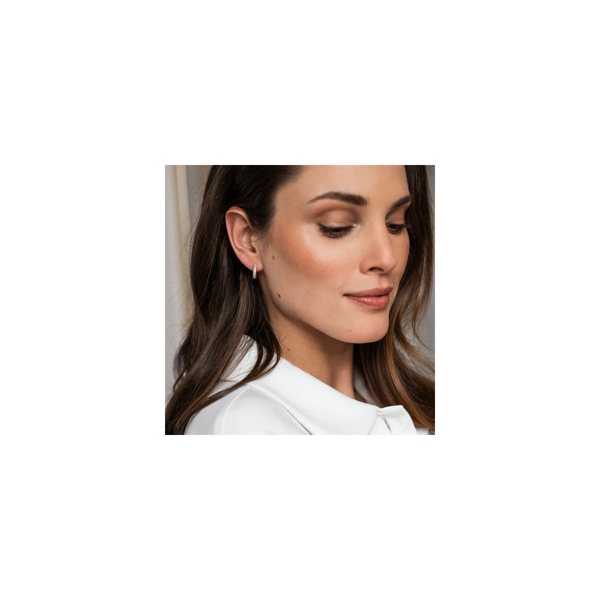 Pendientes TI SENTO Plata Bañada en Oro 7210ZY