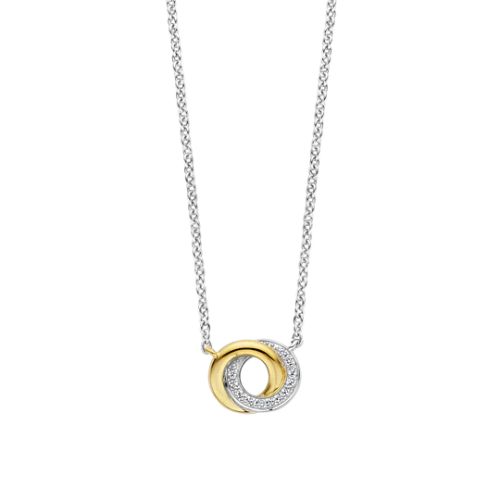 Collar TI SENTO Aros Entrelazados 3915ZY/42