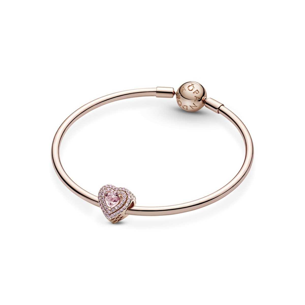 Charm Pandora Corazón Nivelado Brillante 789218C01