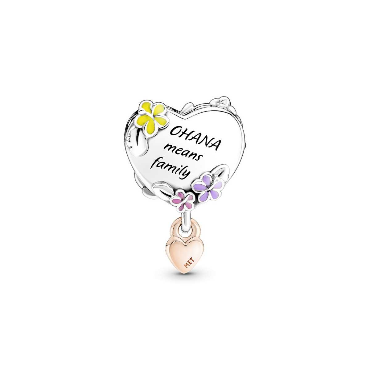 Charm Pandora Ohana Lilo y Stitch de Disney 781682C01