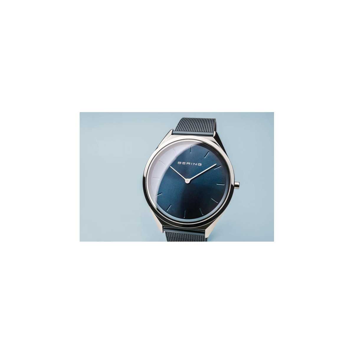 Reloj Bering Ultra Slim Hombre Azul 17039-307