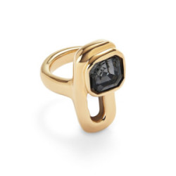 Anillo UNOde50 Ser Expresiva. Dorado. - ANI0841NGRORO