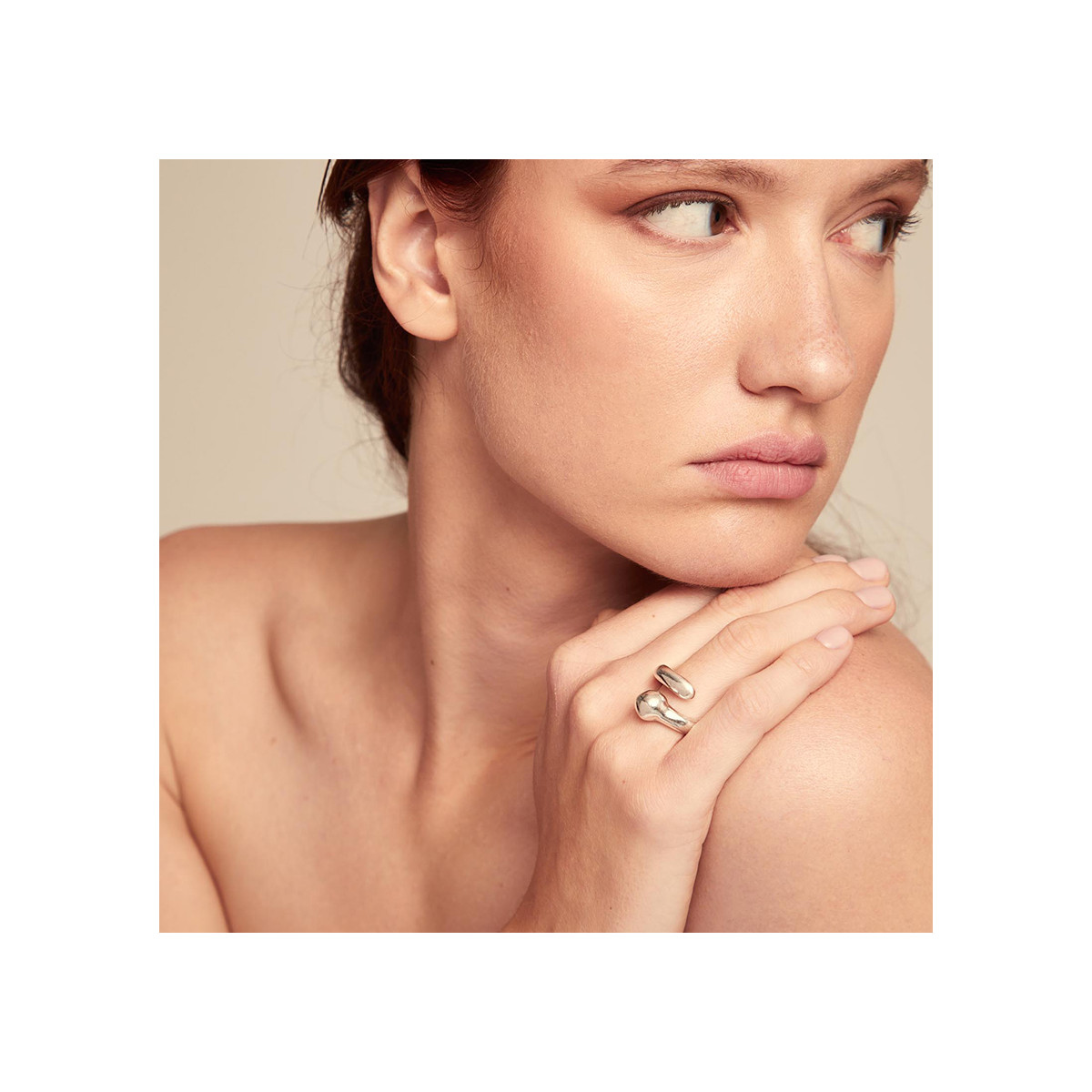 Anillo UNOde50 Comeback. Plateado - ANI0803MTL000