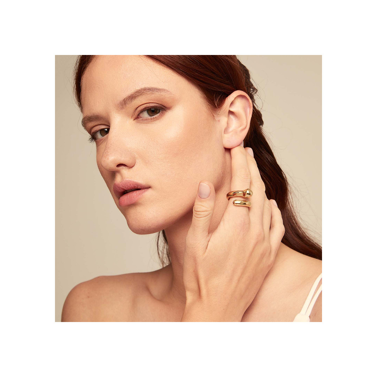 Anillo UNOde50 Comeback. Dorado - ANI0803ORO000