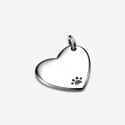 Placa Pandora para Collar de Mascota Corazón 312270C00