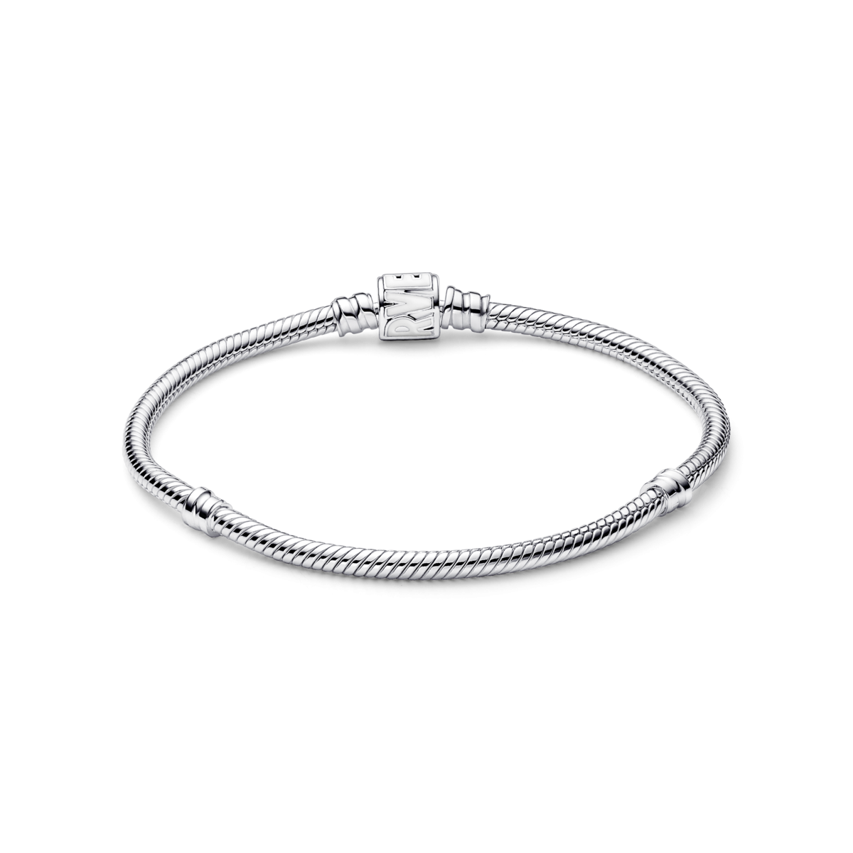 Pulsera Pandora Moments Cadena de Serpiente Cierre de Logo Marvel - 592561C01