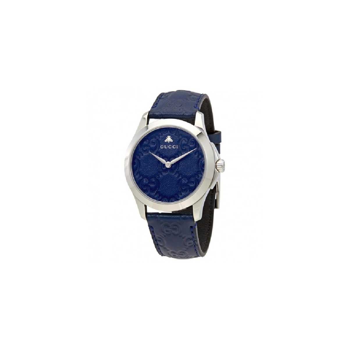 Reloj Gucci G-Timeless Cuero Azul YA1264032