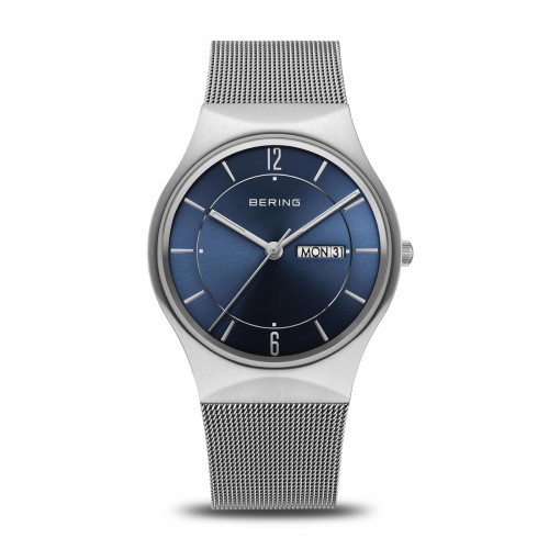 Reloj Bering Classic Day Date - Azul 11938-003DD