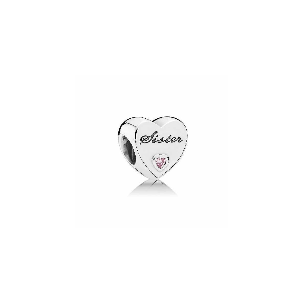 Charm Pandora Amor de Hermana Sister 791946PCZ