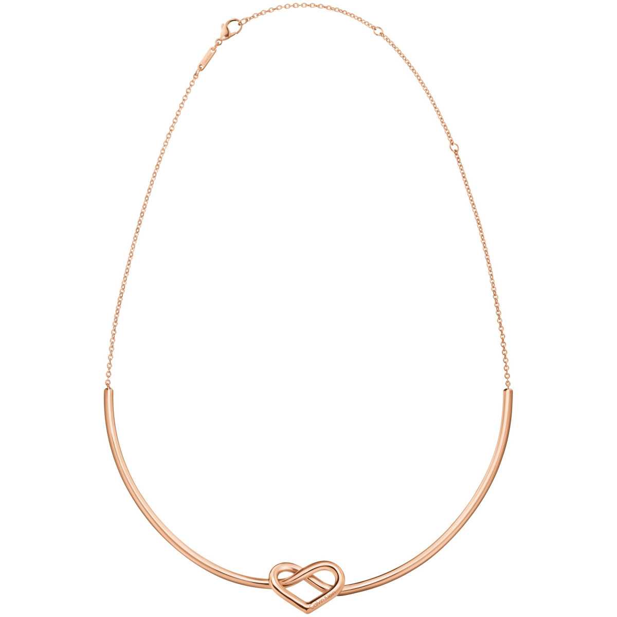 Collar Calvin Klein Corazón Rosa KJ6BPJ100100