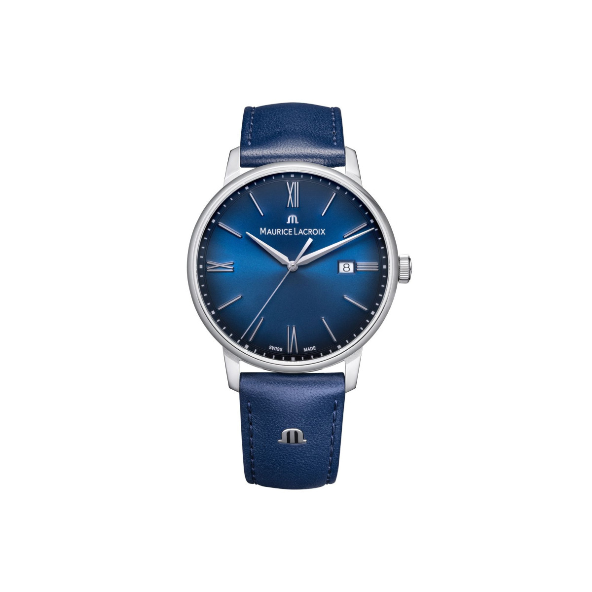 Reloj Maurice Lacroix ELIROS Date - Azul EL1118-SS001-410-4