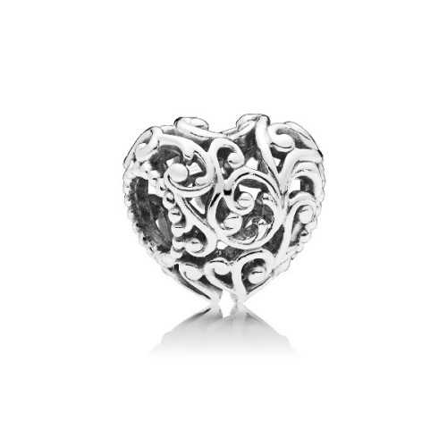 Charm Pandora Plata Corazón Real 797672