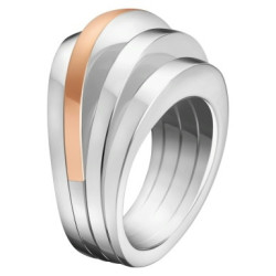 Anillo- Calvin Klein Breathe Bicolor - KJ3DPR20010