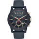 Reloj Armani Exchange Caucho Crono Azul AX1335
