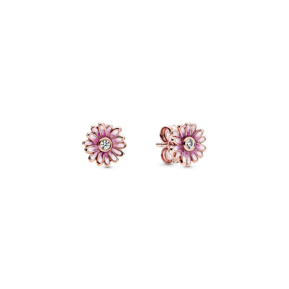Pendientes Pandora Margaritas Rosas 288773C01
