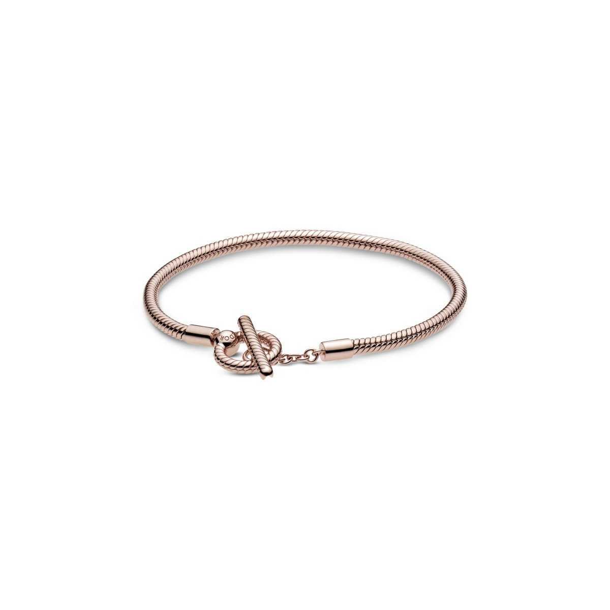 Pulsera Pandora Rose Serpiente con cierre en T - 589087C00
