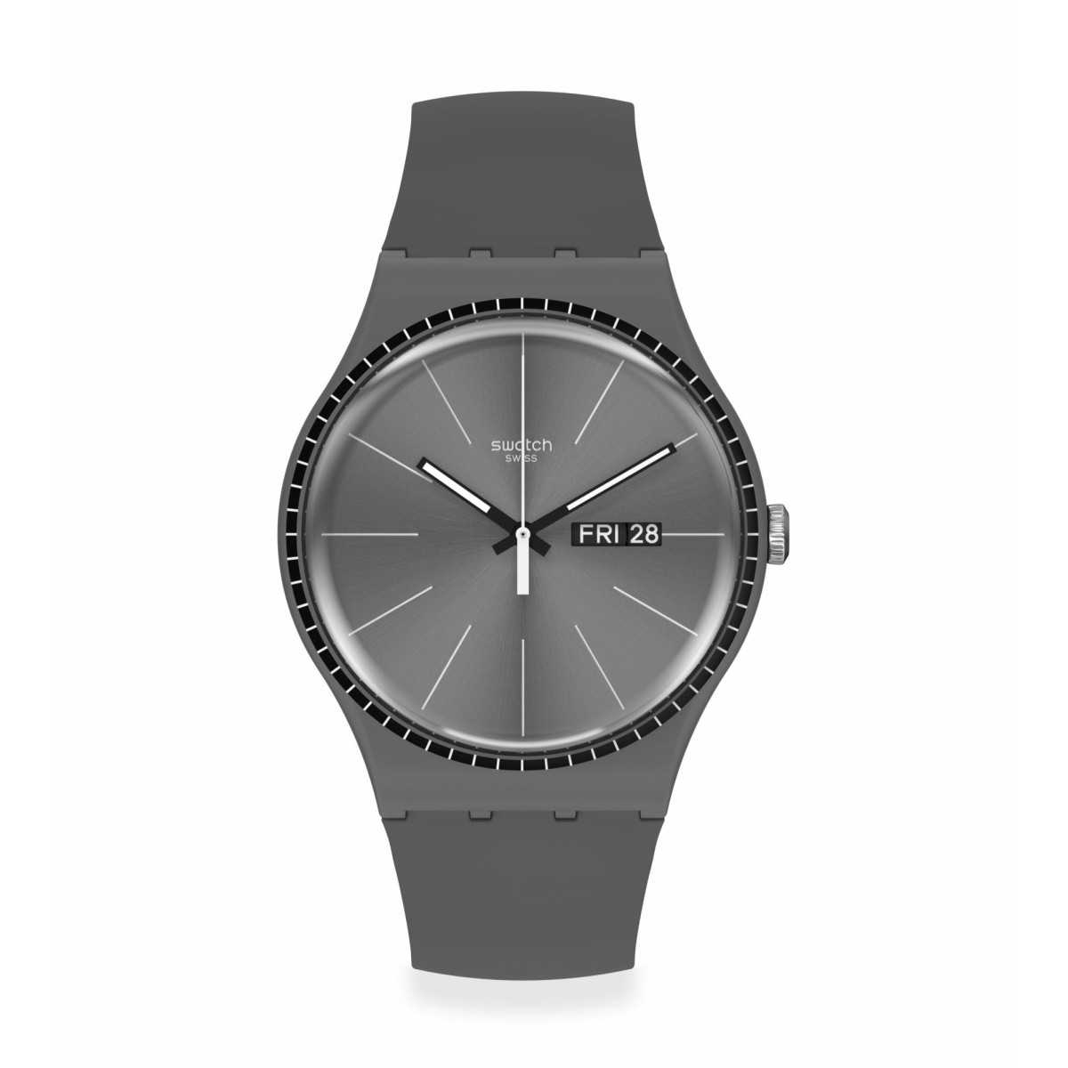 Reloj Swatch Grey Rails SUOM709