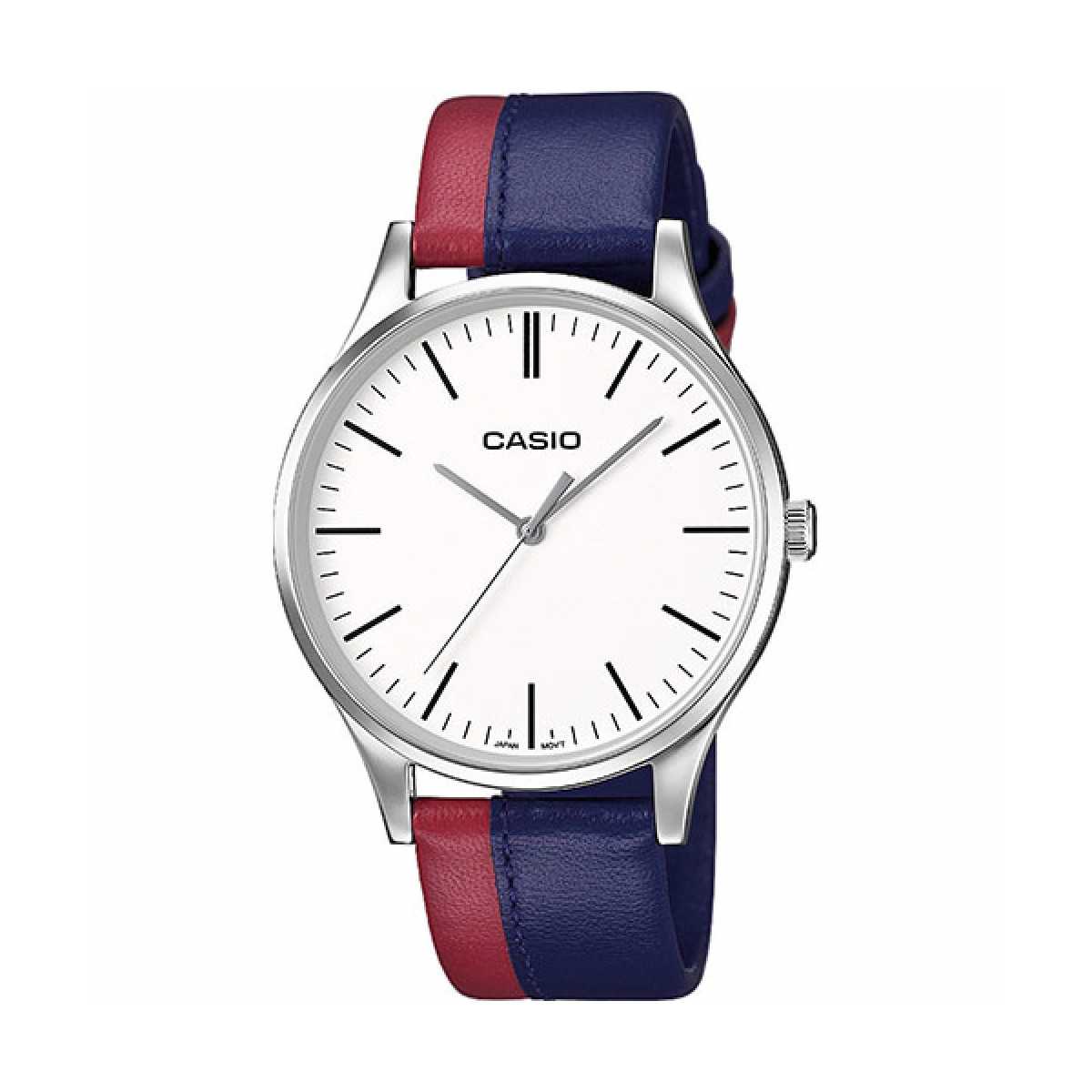 Reloj Caballero Casio Rojo-Azul MTP-E133L-2EEF