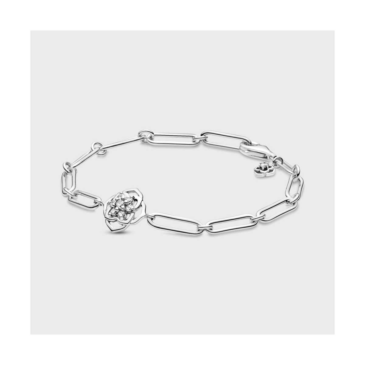 Pulsera Pandora Eslabones Pétalos Rosa - 599409C01