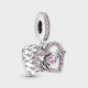 Charm Pandora Corazón y Madre 799402C01