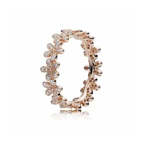 Anillo rose circon margaritas - 180934CZ