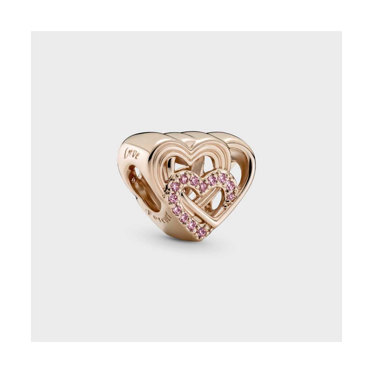 Charm Pandora Rose Corazones de Amor 789529C01