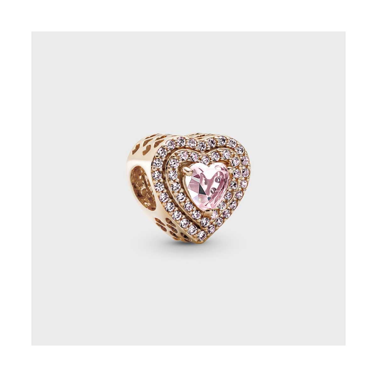 Charm Pandora Corazón Nivelado Brillante 789218C01