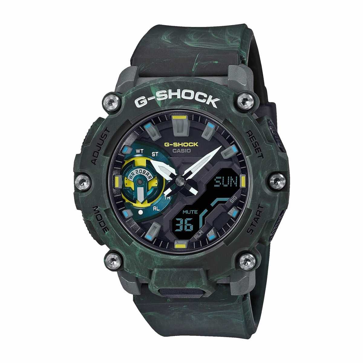 Reloj Casio G-Shock Verde Militar GA-2200MFR-3AER