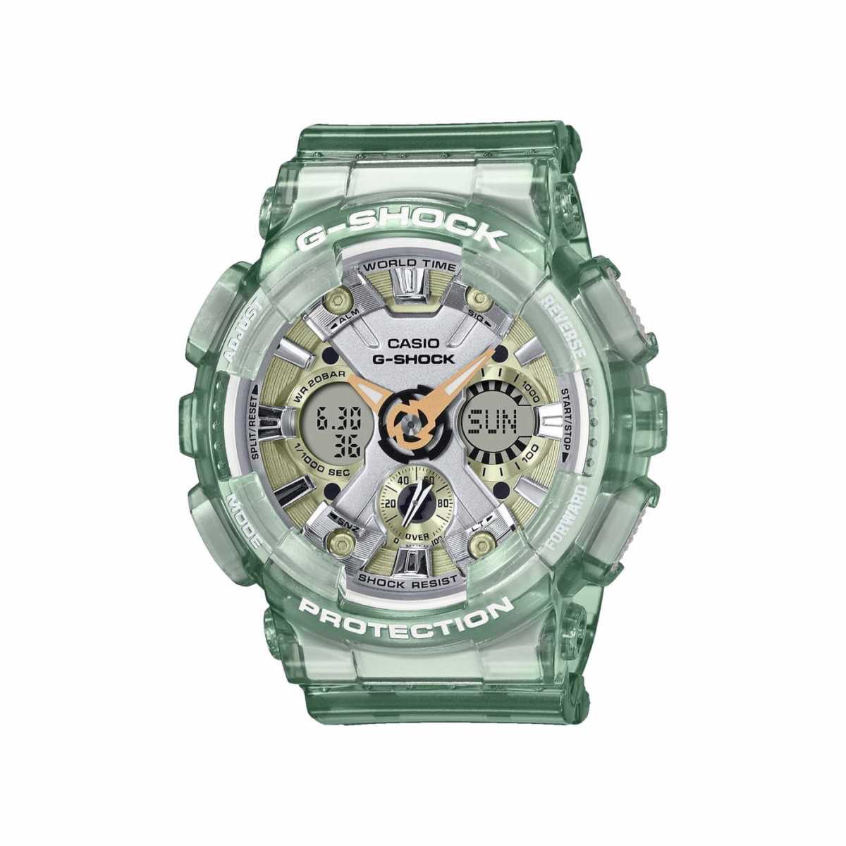 Realmente apertura porcelana Reloj Casio G-Shock Verde GMA-S120GS-3AER