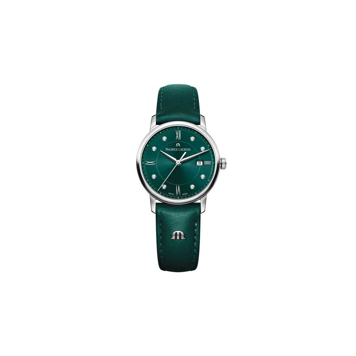 Reloj Maurice Lacroix Eliros Verde EL1094-SS001-650-5