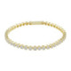 Pulsera Itemporality Martina de plata bañada en oro con circonitas blancas SBR-201-003-UU Pulsera Itemporality Martina de plata bañada en oro con circonitas blancas SBR-201-003-UU