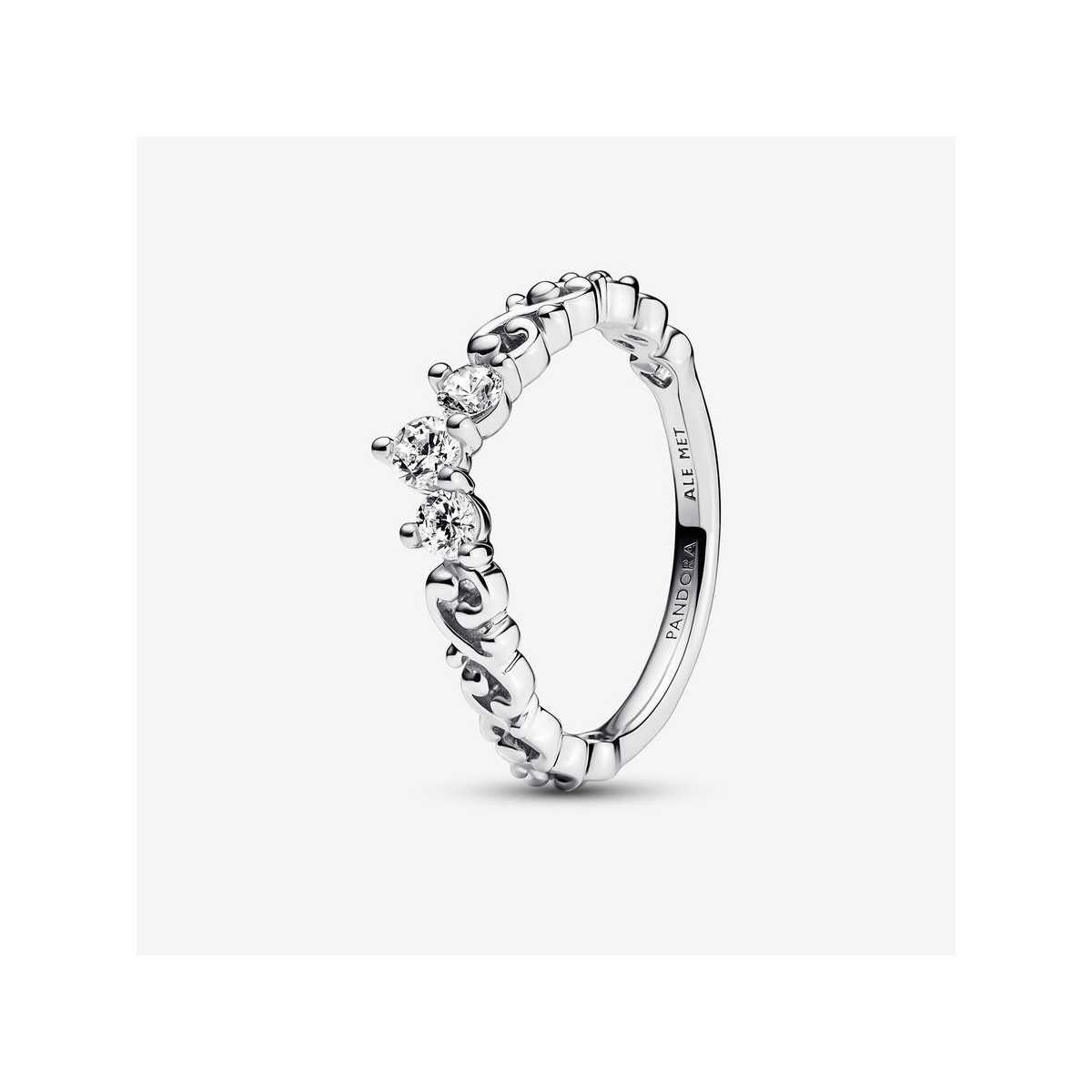 Anillo Pandora Tiara Real Remolino Plata 192232C01-52