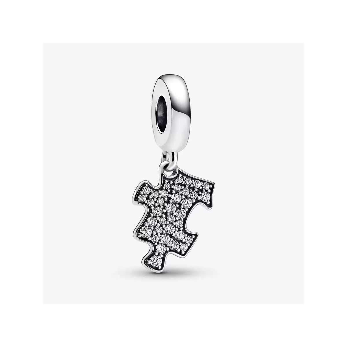 Charm Pandora Colgante Pieza de Puzzle Brillante 792241C01